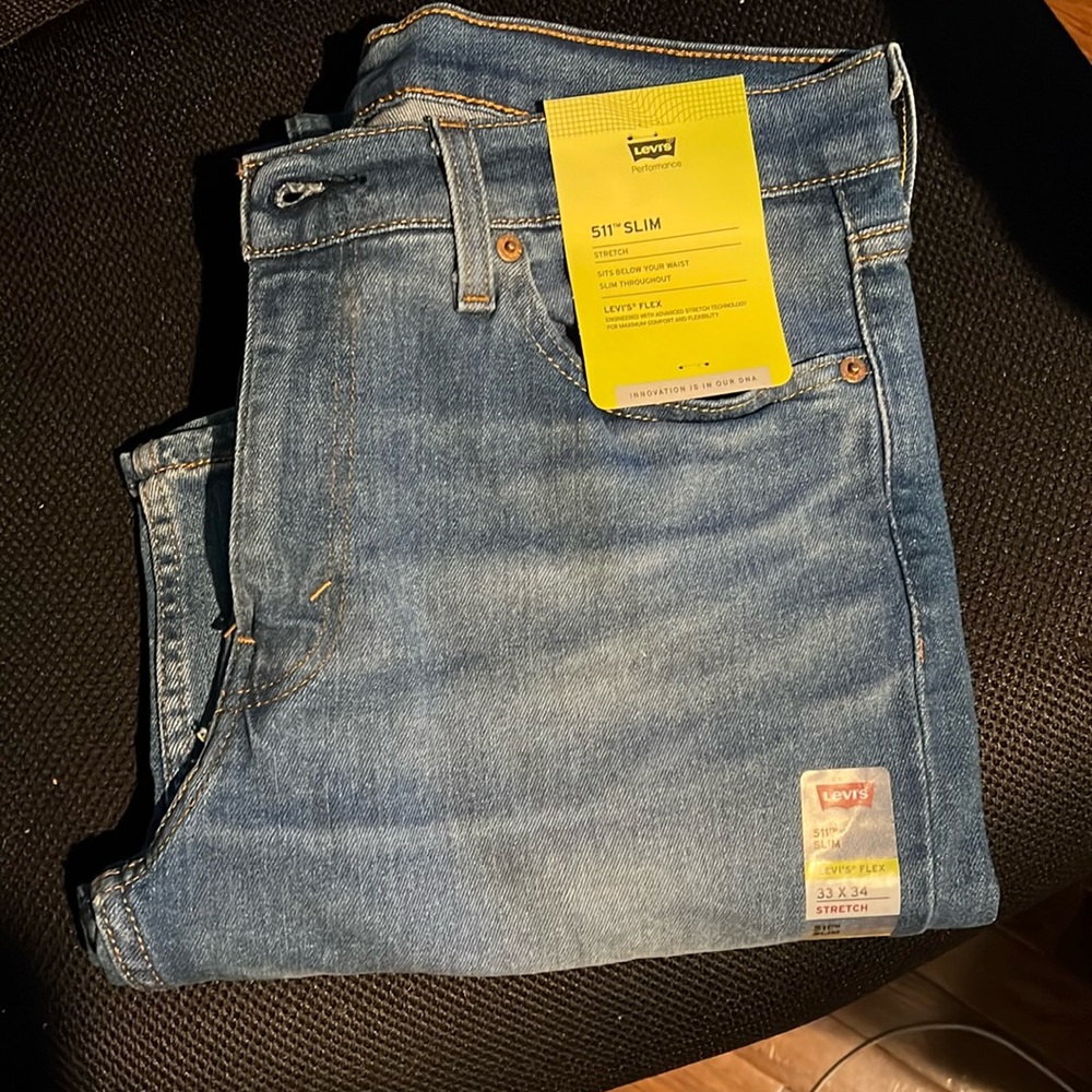 Men’s brand new never worn Levi’s 511 jeans